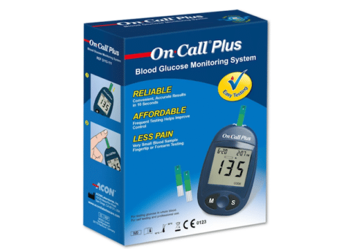 oncall plus blood glucose meter